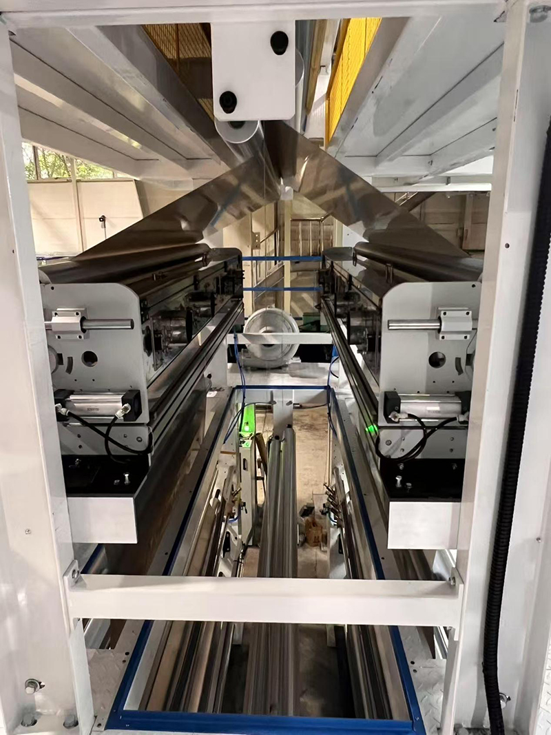 five layer blown film machine